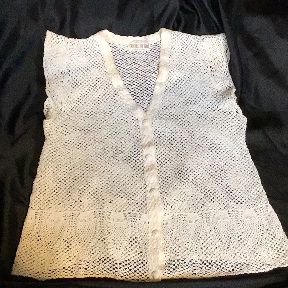 Hand Crocheted Top - image 1